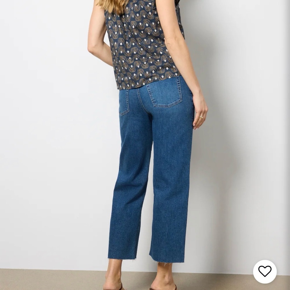 Frame Denim The Mellow Jeans In Elixir View 6